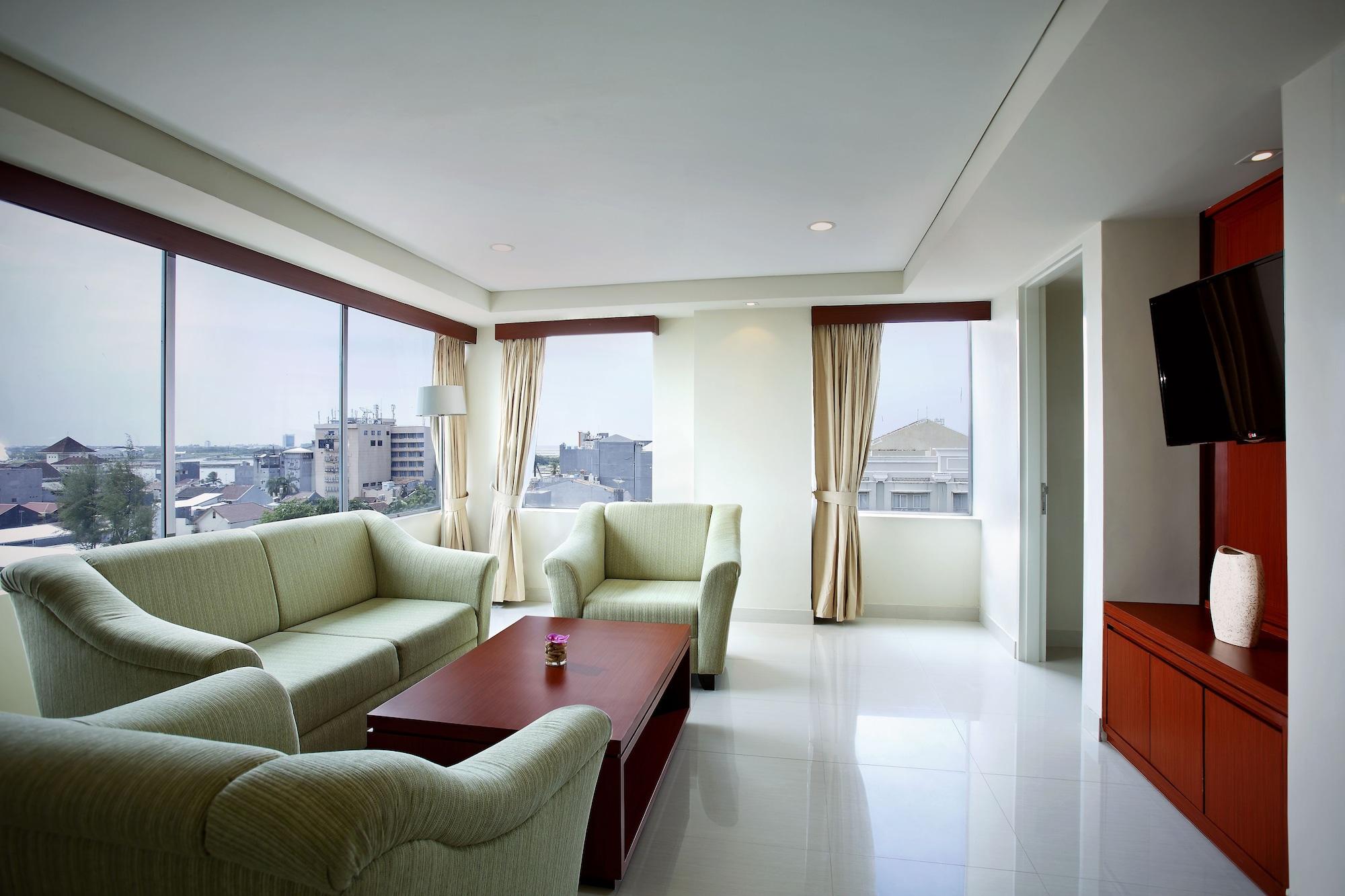 Hotel Santika Makassar Exterior foto